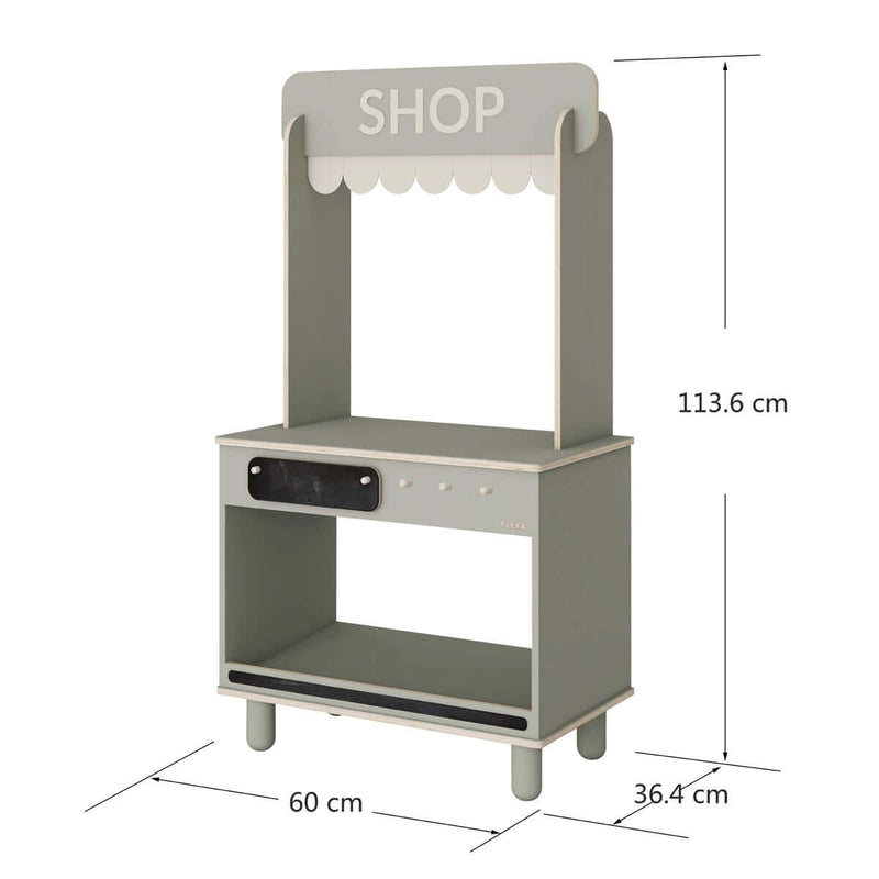 Flexa Shop & Cafe - Natural Green