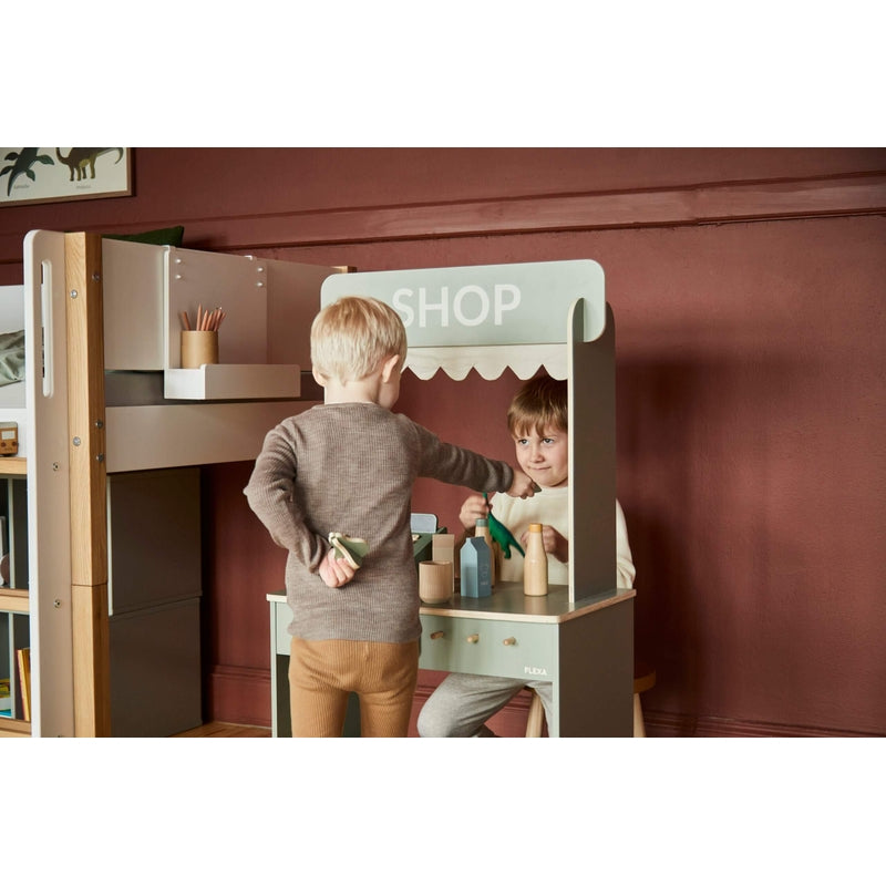 Flexa Shop & Cafe - Natural Green