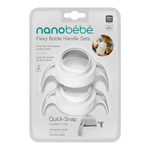 Silicone Bottle Handles - White