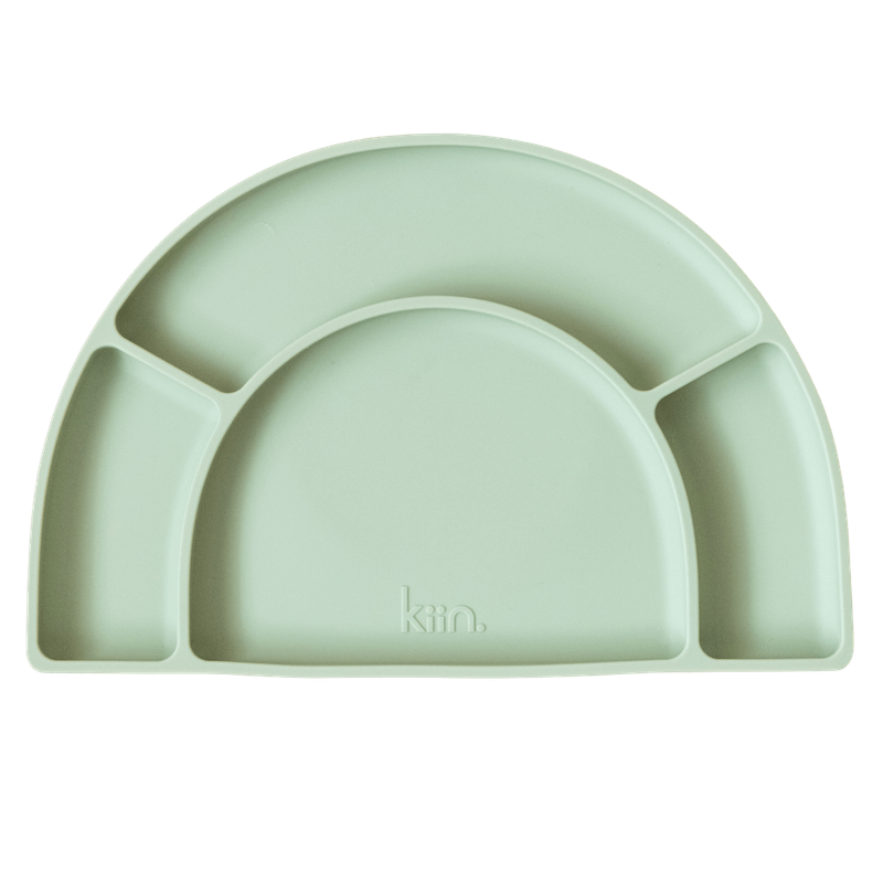 KIIN BABY Silicone Divided Plate