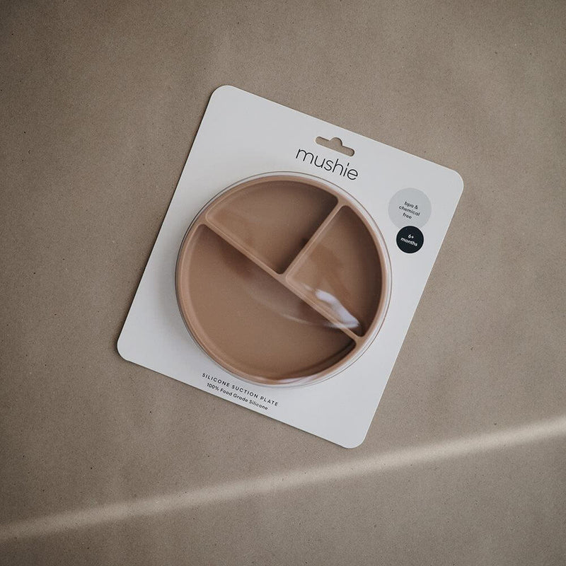 Mushie Divided Silicone Suction Plate