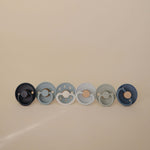 Silicone Soothers 6 Pack - Endless Sea