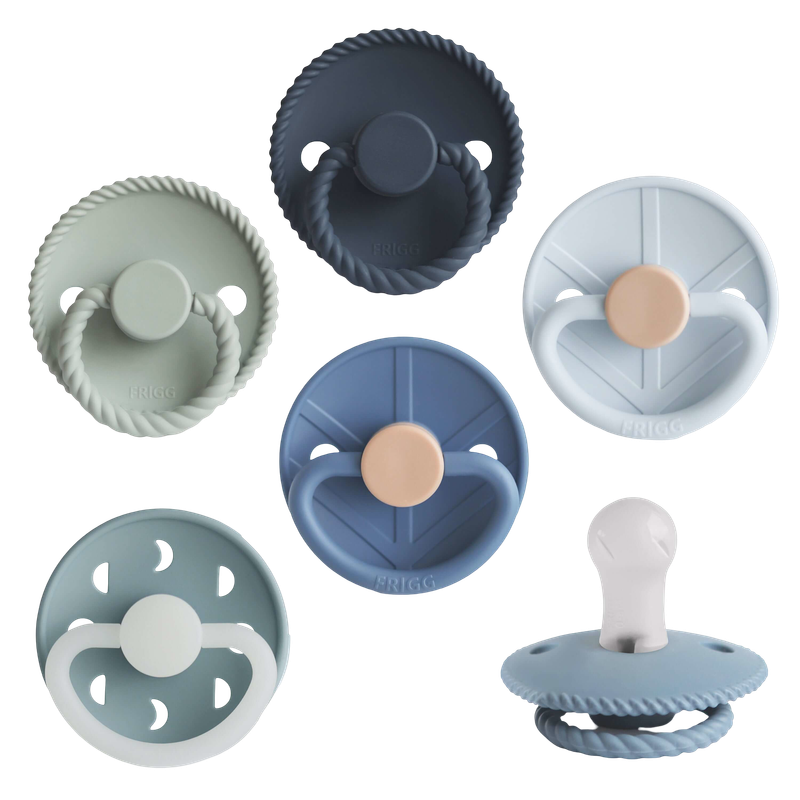FRIGG Silicone Soothers 6 Pack - Endless Sea