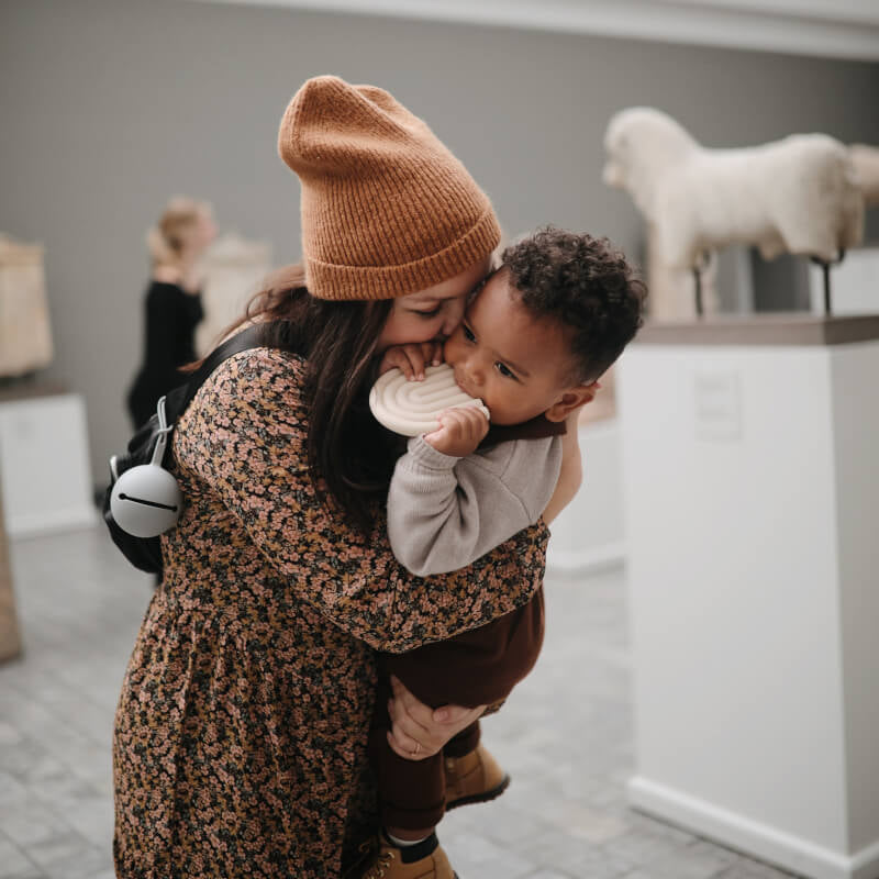 Mushie Silicone Pacifier Case