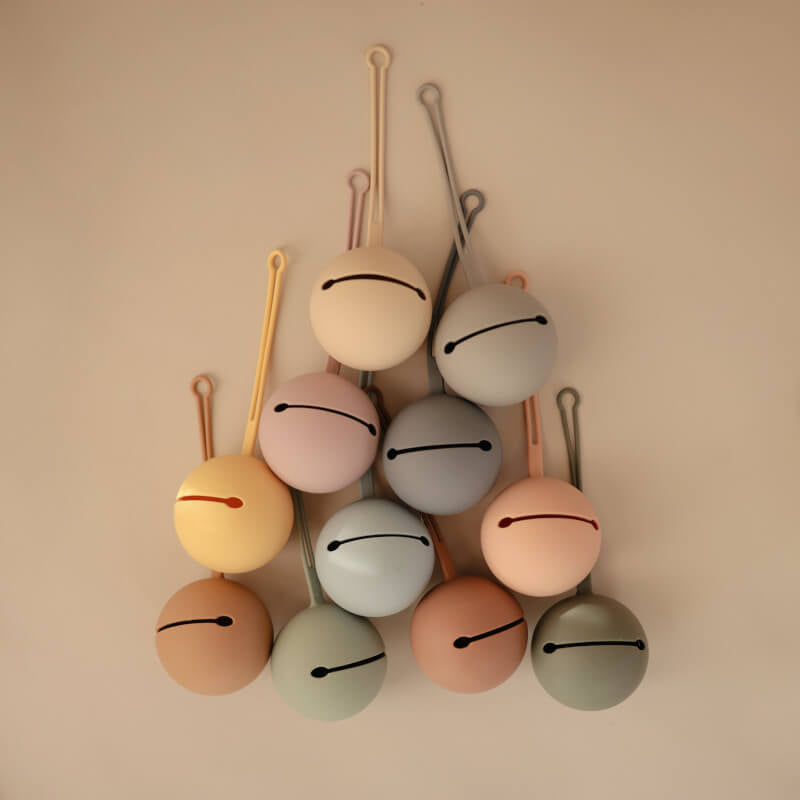 Mushie Silicone Pacifier Case