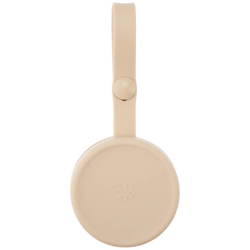 Silicone Soother Holder - Oat
