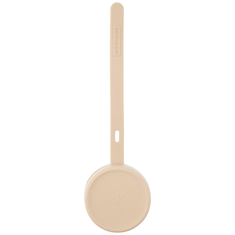 Silicone Soother Holder - Oat
