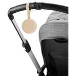 Silicone Soother Holder - Oat