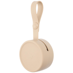Silicone Soother Holder - Oat