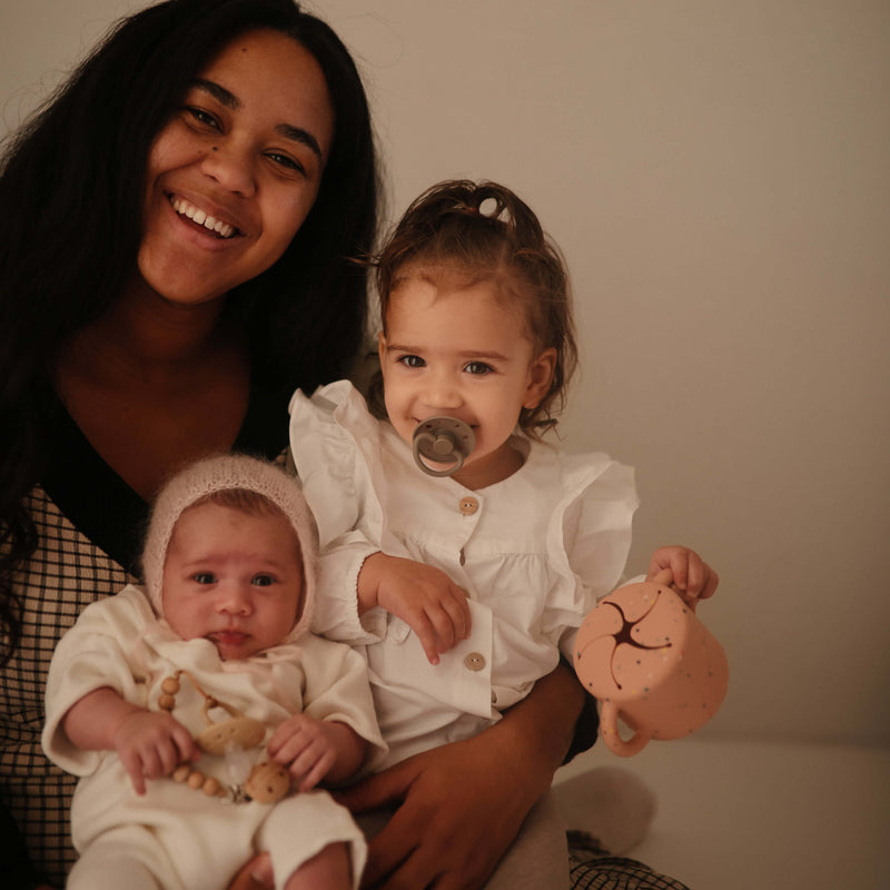 FRIGG Silicone Soothers 4 Pack - Crystal Sparkle