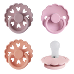 Silicone Soothers 4 Pack - Sunset Bliss