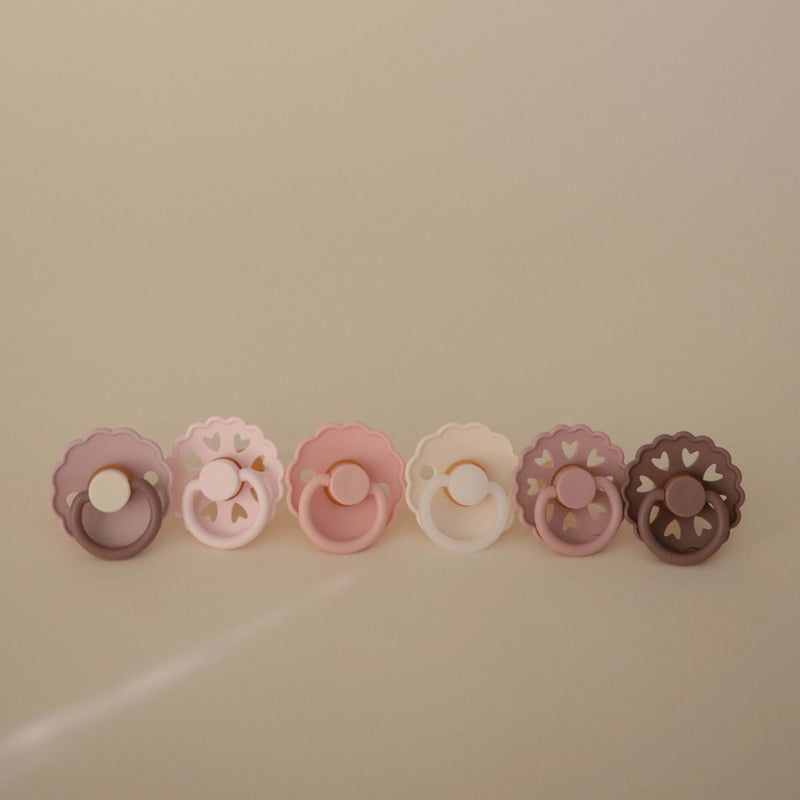 FRIGG Silicone Soothers 6 Pack - Blooming Love