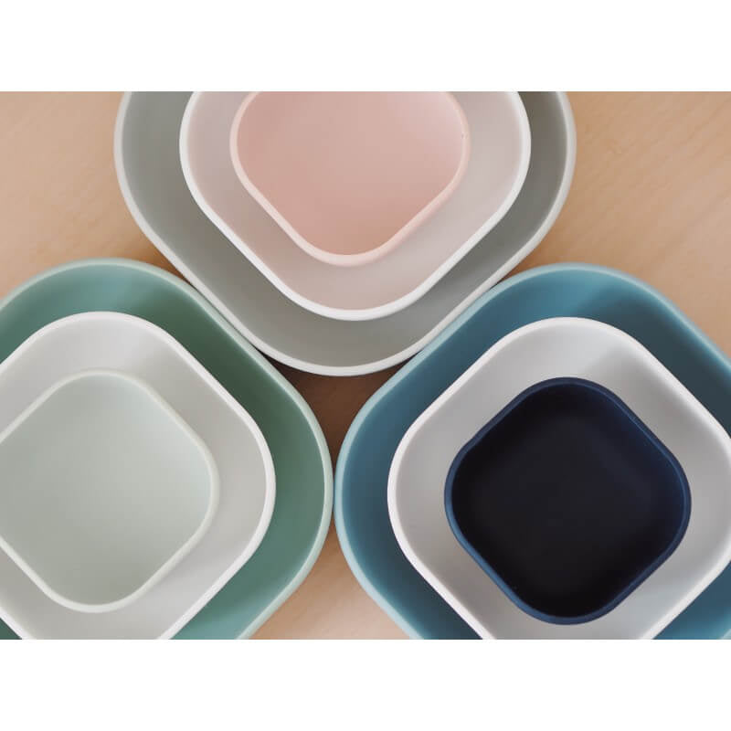 Beaba Silicone Stackable Bowls - Set of 3