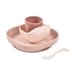 Curved Silicone Suction Meal Set