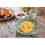 Curved Silicone Suction Meal Set