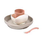 Curved Silicone Suction Meal Set