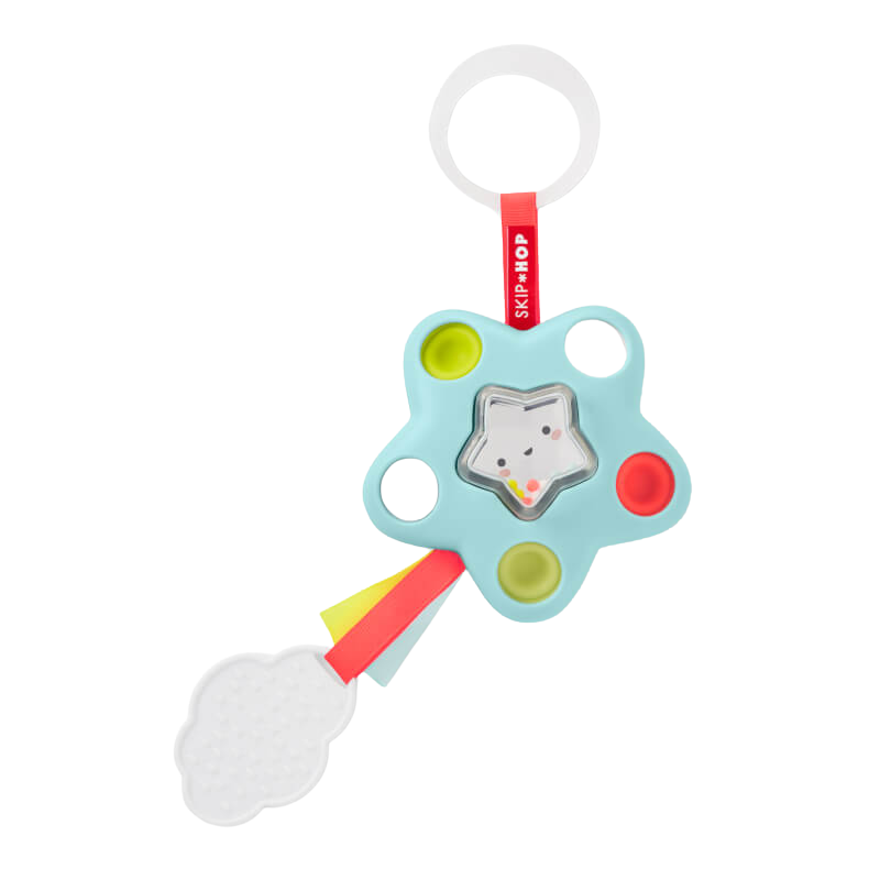 Skip Hop Silver Lining Cloud Pop Star Sensory Toy