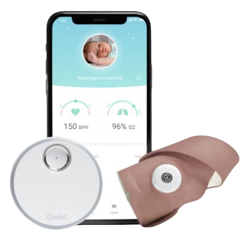 Owlet Smart Sock V3 - Dusty Rose