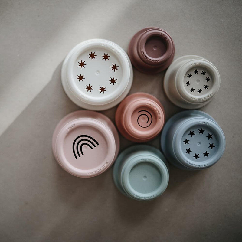 Mushie Stacking Cups Toy - Forest