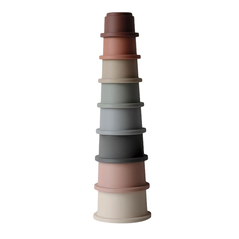 Mushie Stacking Cups Toy