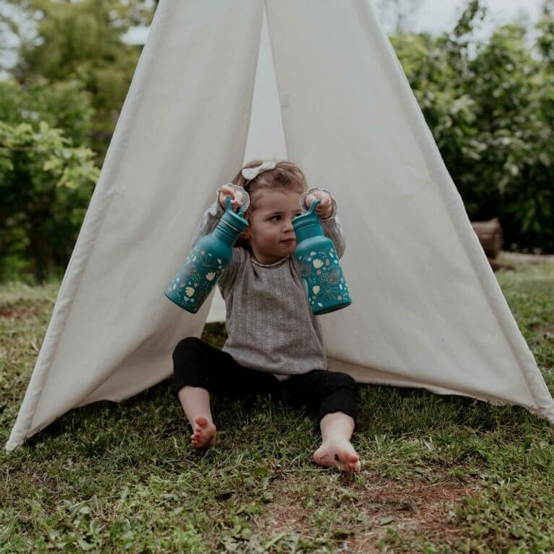 Sassi Stainless Steel Drink Bottle 500ml - Chewy The Elephant