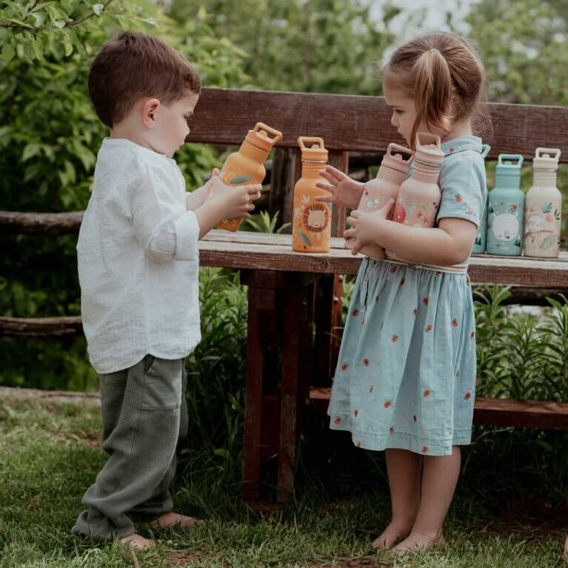 Sassi Stainless Steel Drink Bottle 500ml - Slurpy The Octopus