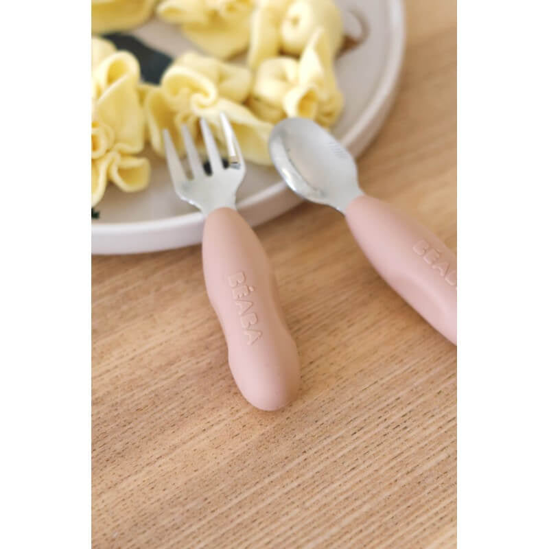 Beaba Stainless Steel Pre-Cutlery 2-Pack