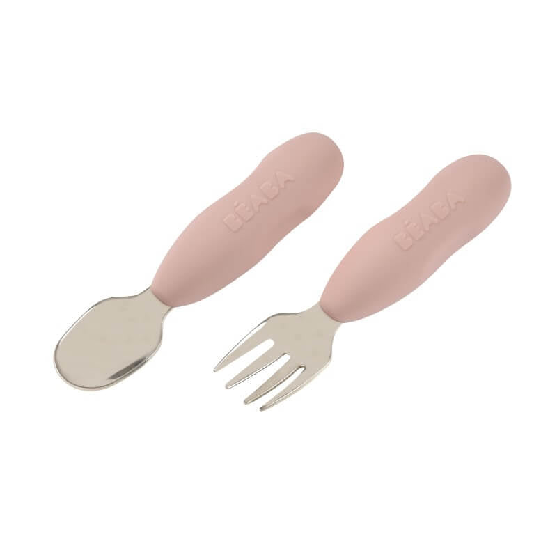 Beaba Stainless Steel Pre-Cutlery 2-Pack