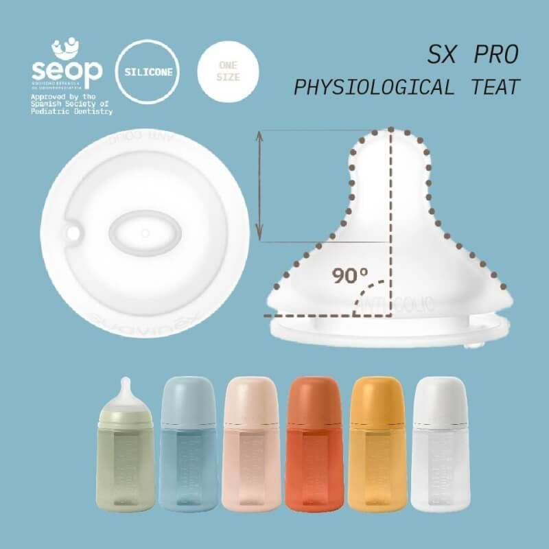 Suavinex Colour Essence Silicone Bottle 240ml