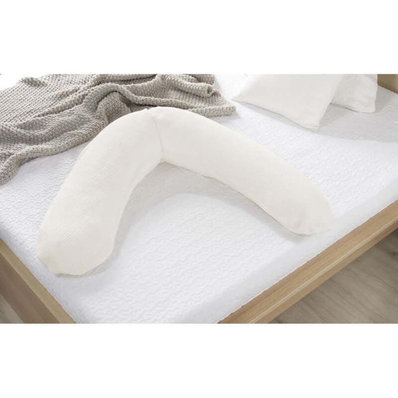Theraline The Original Maternity and Nursing Pillow - Cream Fine Knit