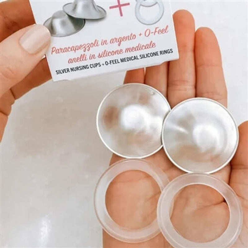 Silverette The Original Nursing Cups + OFEEL Combo - Regular