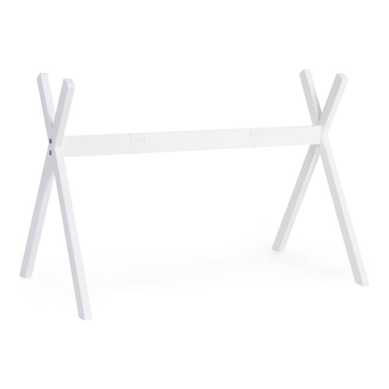 Tipi Stand For Moses Basket + Baby Gym - White