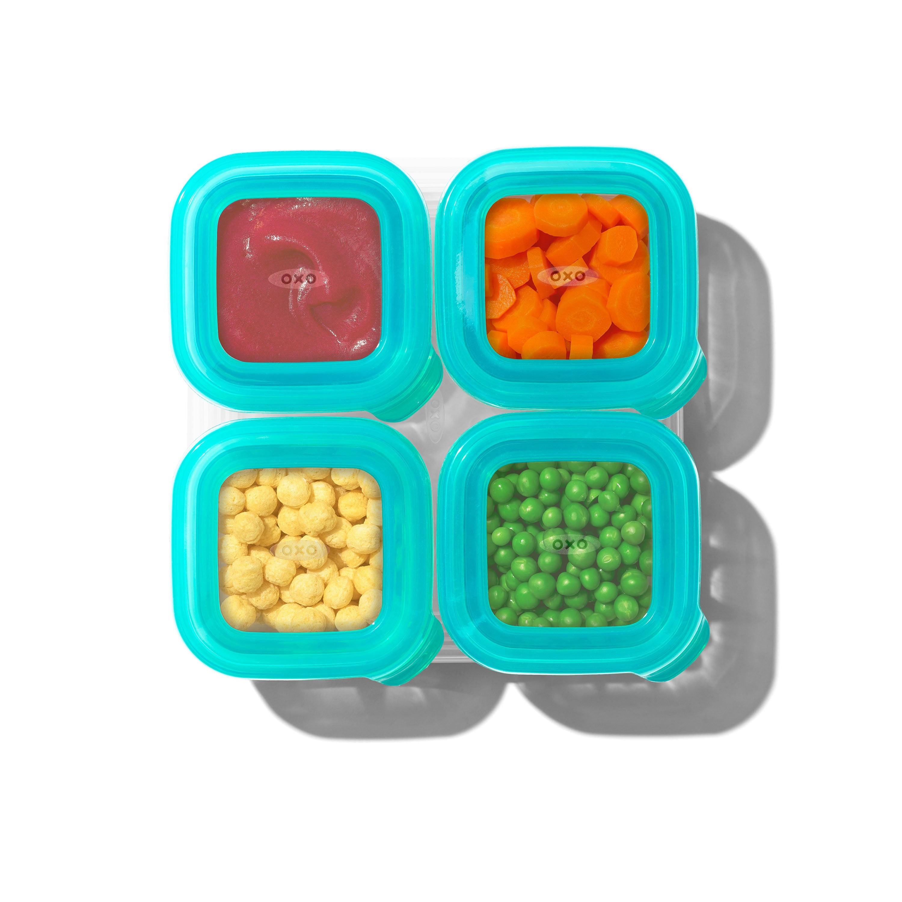 Baby Blocks Freezer Storage Container Set