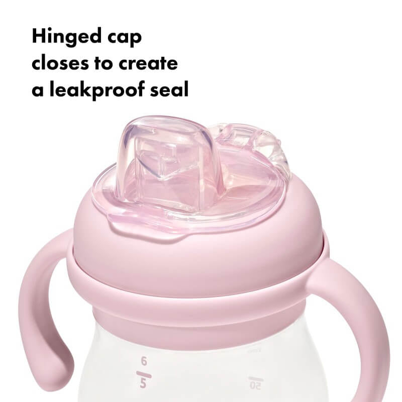 OXO Tot Transitions Soft Spout Sippy Cup With Removable Handles