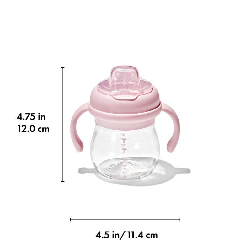OXO Tot Transitions Soft Spout Sippy Cup With Removable Handles