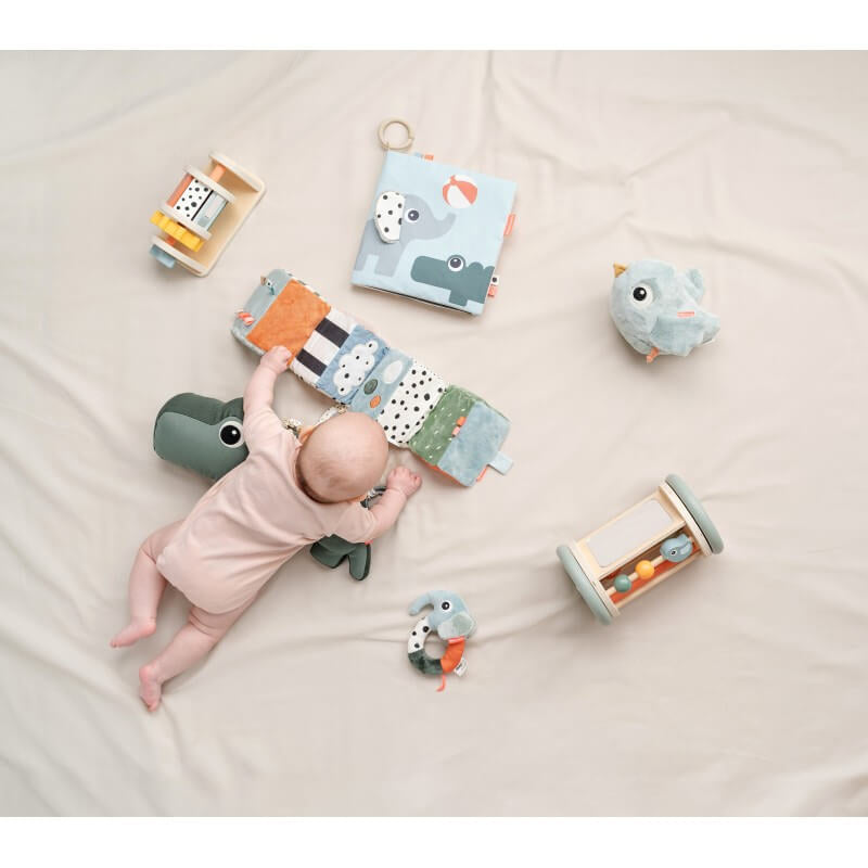 Done by Deer Tummy Time Activity Toy - Croco Green