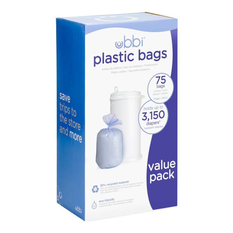 Ubbi Plastic Bags (75 Pieces)