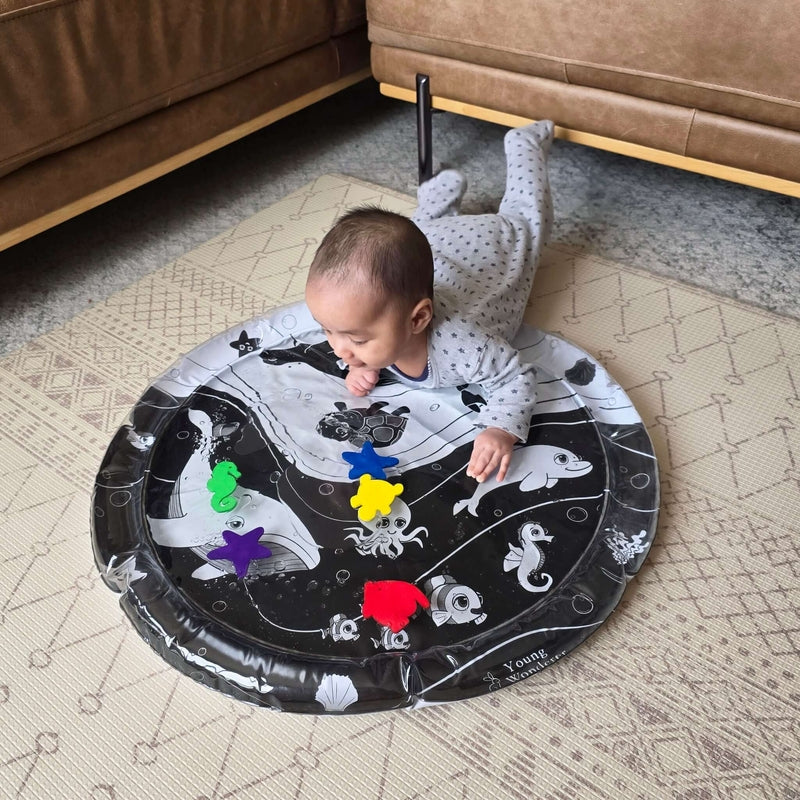 Young Wonderer Under The Sea High Contrast Sensory Water Mat
