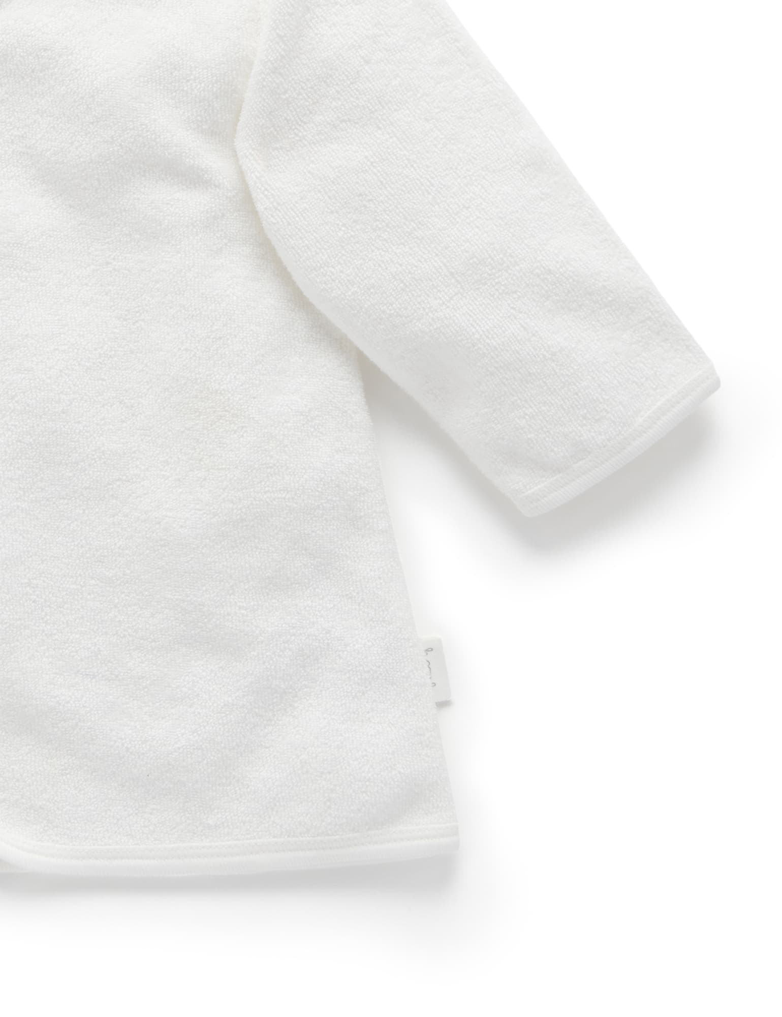 Purebaby Hooded Bathrobe - Vanilla Bunny