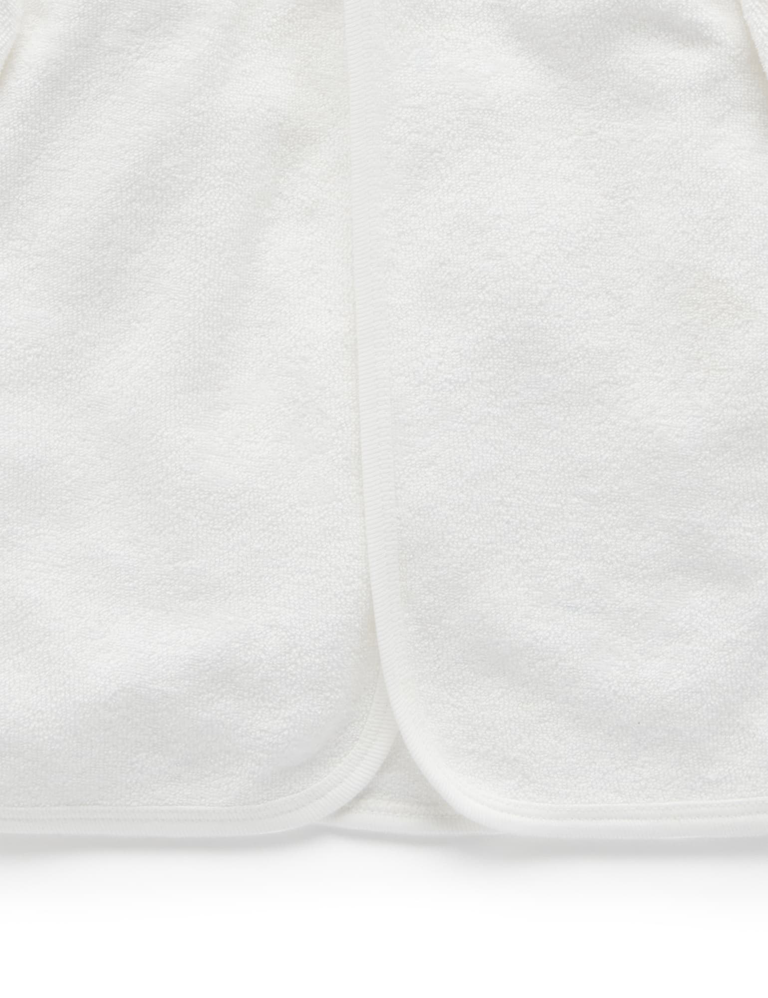 Purebaby Hooded Bathrobe - Vanilla Bunny