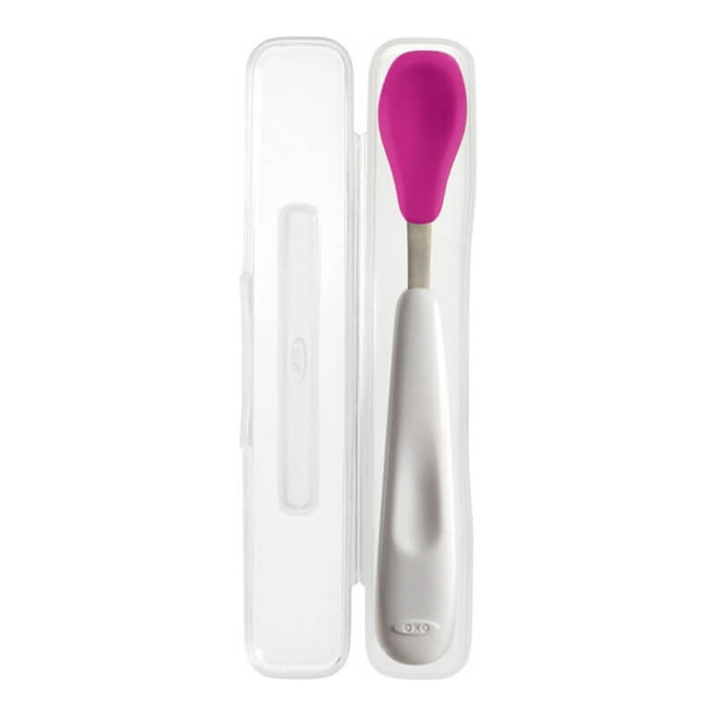 On the Go Feeding Spoon - Navy