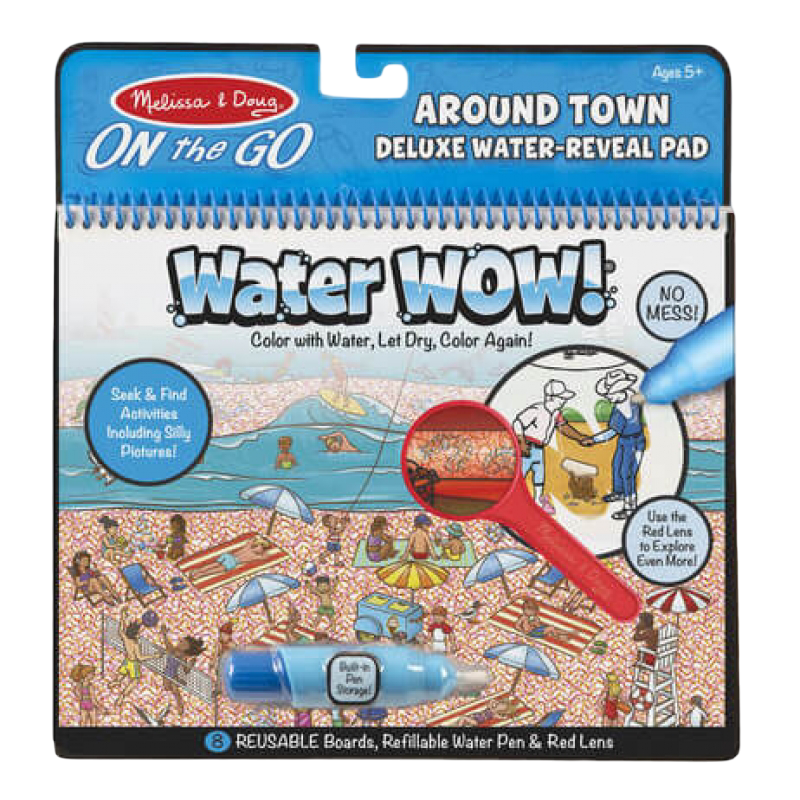 Melissa & Doug Water WOW! Water Reveal Pad - Around Town Deluxe