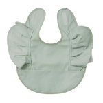 Waterproof Snuggle Bib - Sage Frill