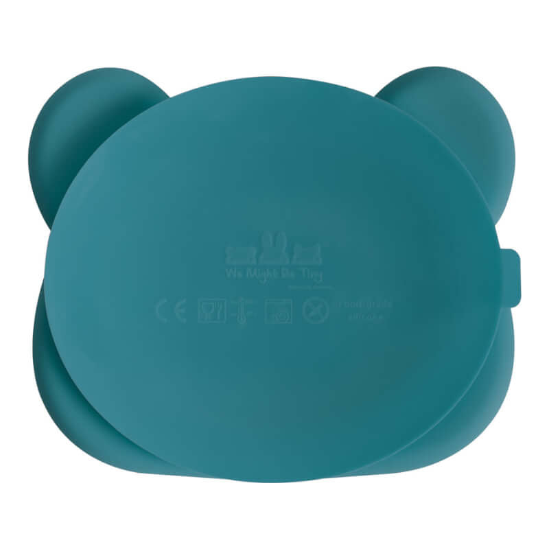 We Might Be Tiny Bear Stickie Plate