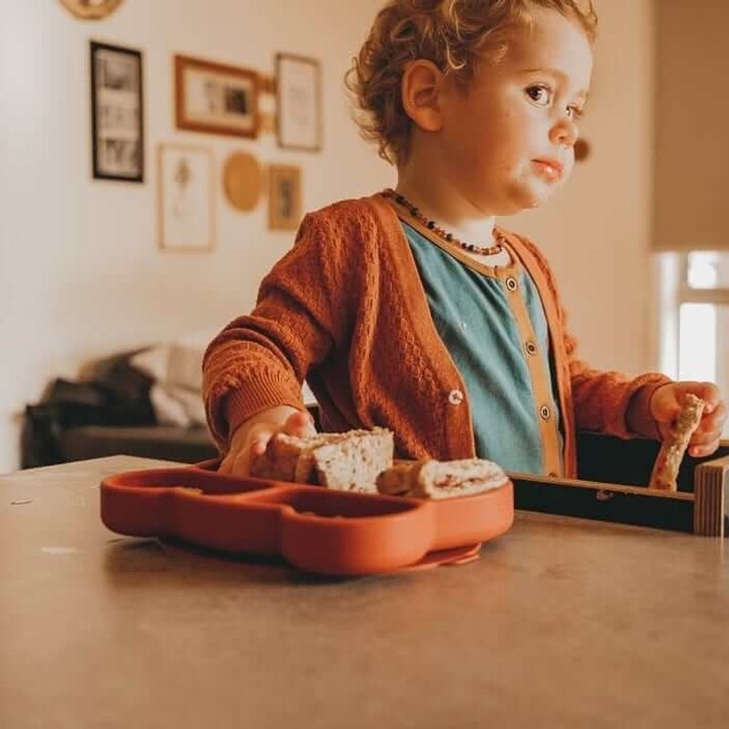 We Might Be Tiny Bear Stickie Plate