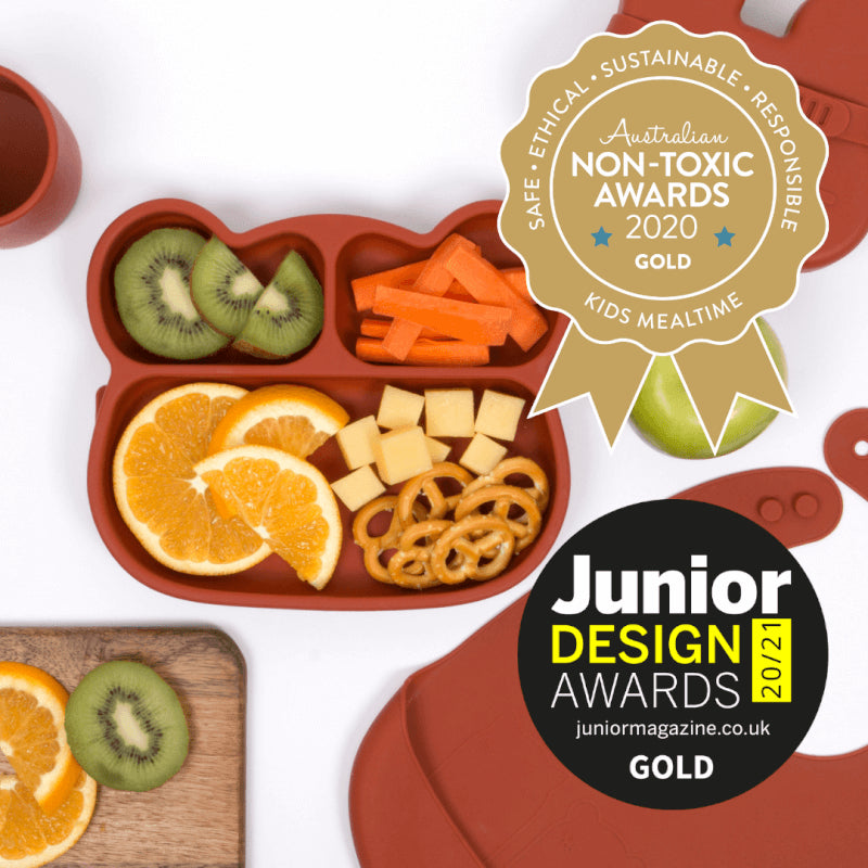 Bear Stickie Plate
