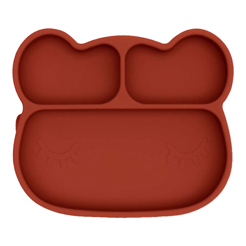 We Might Be Tiny Bear Stickie Plate