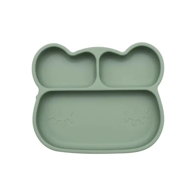 We Might Be Tiny Bear Stickie Plate