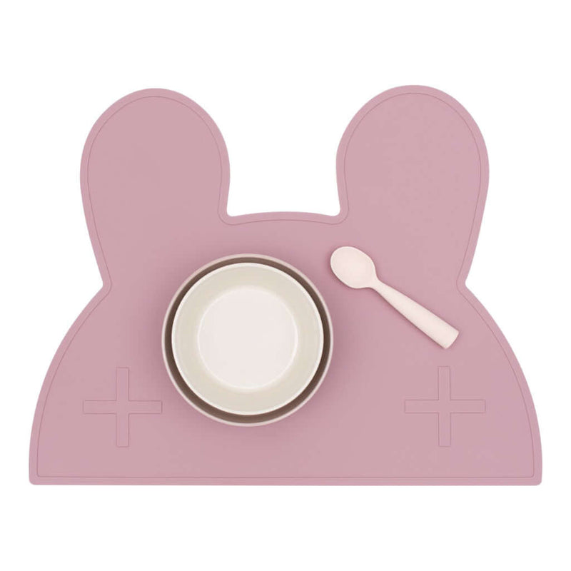 We Might Be Tiny Bunny Placie - Dusty Rose