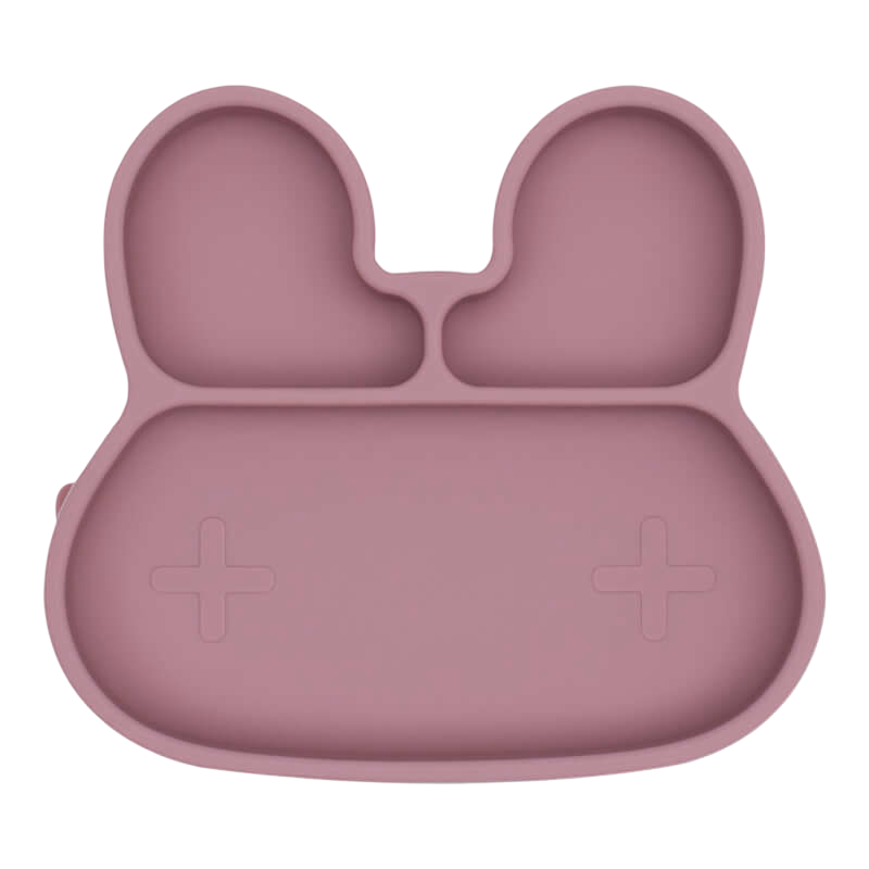 We Might Be Tiny Bunny Stickie Plate